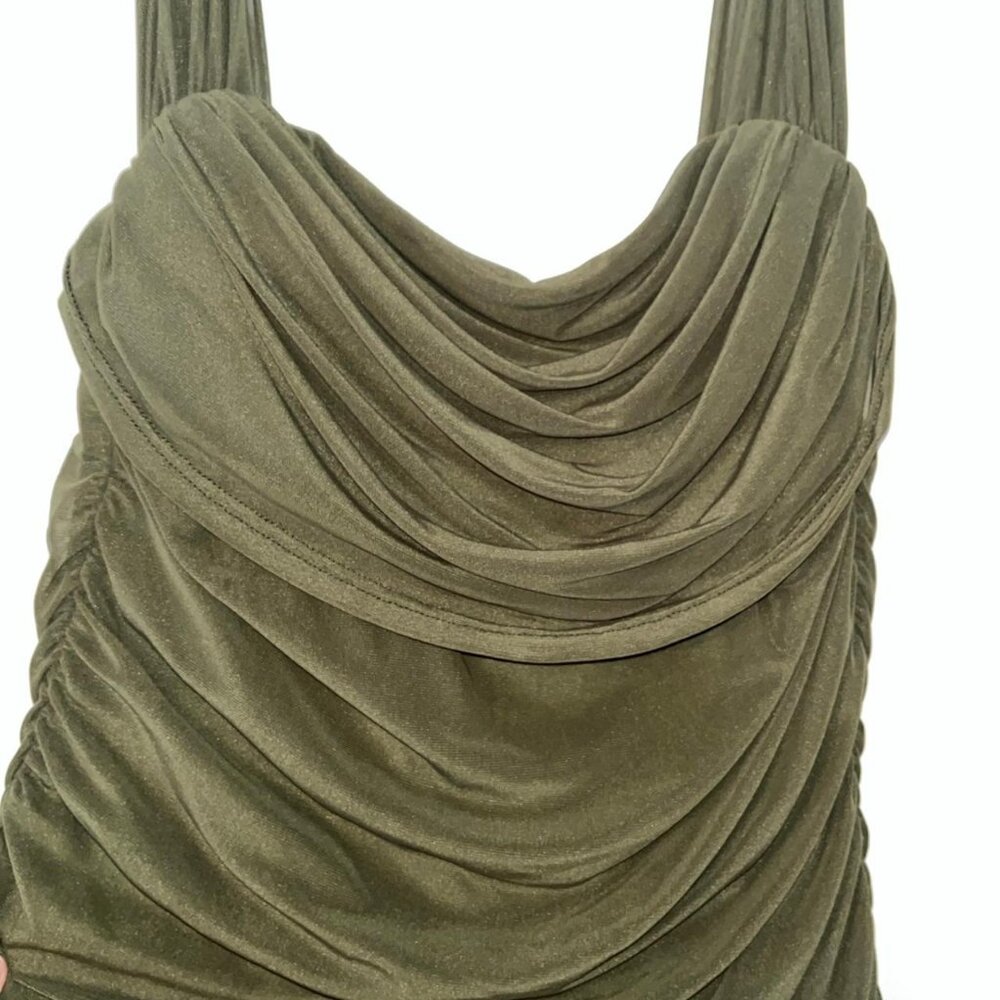 Dress olive green